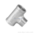 Stainless Steel Threaded Tee